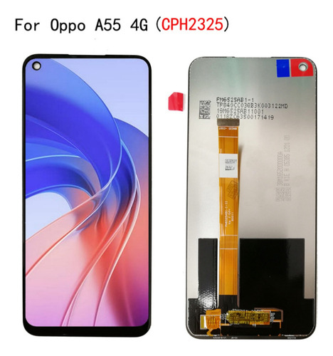 Tela Lcd Sensível Ao Toque Para Oppo A55 4g Cph2325