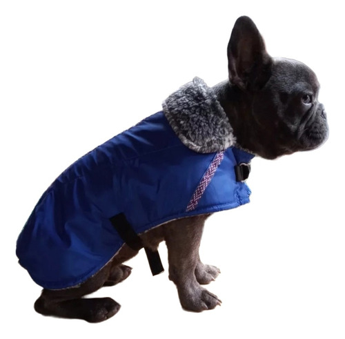 Capa Impermeable Con Corderito Para Perros Buldog Frances!!