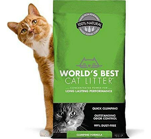 World 's Best Gatos Original Series 14 kg. Bolsa, Excelente 