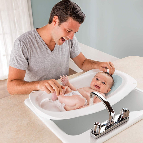 Imagen 9 de 10 de Bañera Tina Para Bebé Summer Infant Right Height Con Soporte