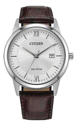 Citizen Classic White Dial Leather Aw1780-25a ..... Dcmstore