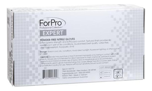 Guantes De Nitrilo Desechables De Forpro Expert Softguard, &