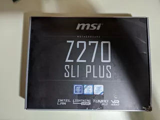 Msi Z270 Sli Plus Desktop Motherboard