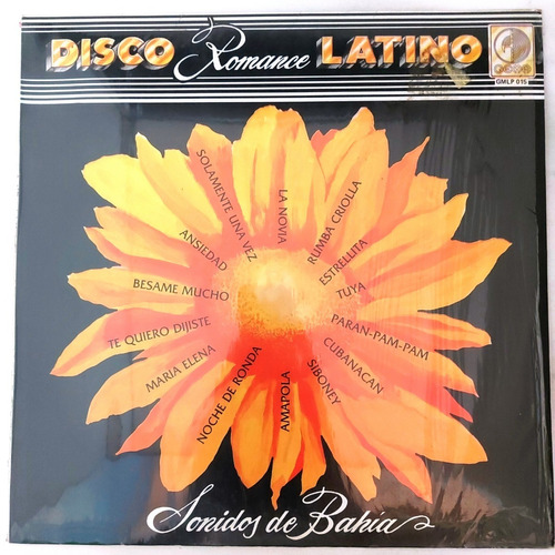 Disco Romance Latino - Sonidos De Bahia Lp