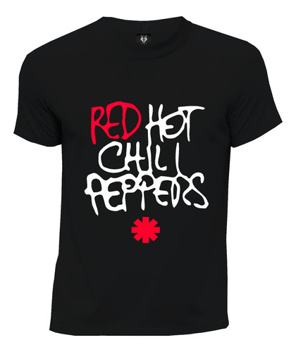 Camiseta Rock Alternativo Letras Red Hot Chili Peppers 