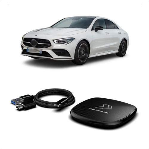 Streaming Box Multimídia Carro Mercedes Cla / Cls Carplay