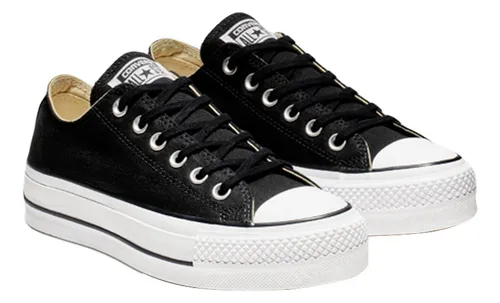 Tenis converse ctas lift ox negros para mujer hotsell