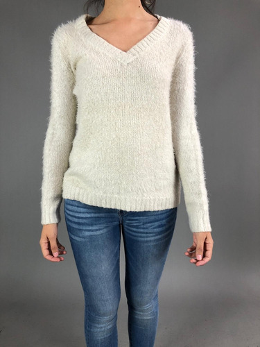 Sweater Pull & Bear - Blanco