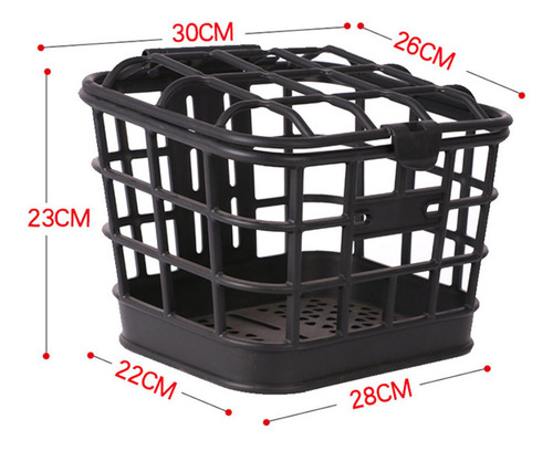 Cesta Delantera Contenedor De Artículos Diversos Cestas De