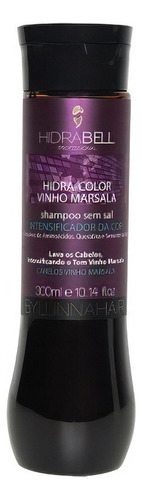  Shampoo Hidra Color Vinho Marsala 300ml Hidrabell