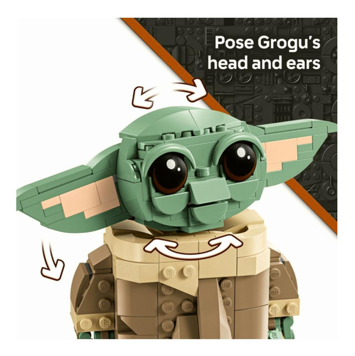 Lego Star Wars: The Mandalorian Grogu Con Coche Flotante