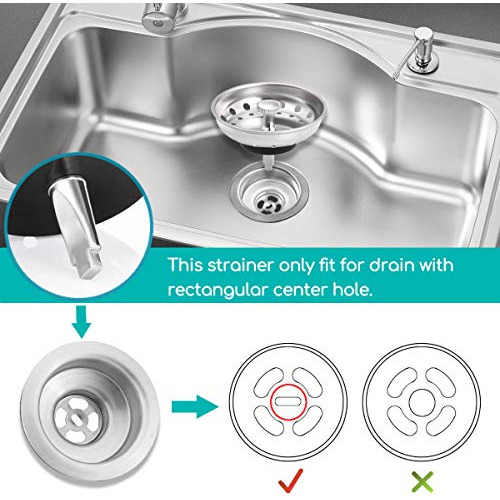 Tapon Drenaje Para Fregadero Cocina 4 Unidad