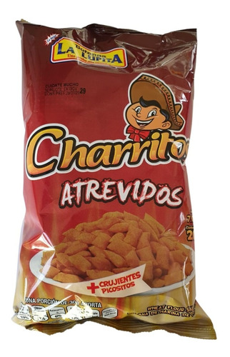 8 Bolsas De Charritos Atrevidos La Lupita 200g C/u Yucateca