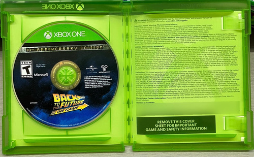 Back To The Future The Game 30th Anniversary Xbox One Físico (Usado)