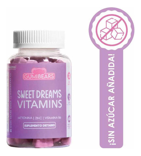 Vitaminas Para Dormir Con Magnesio- Gumi Bears Sweet Dreams