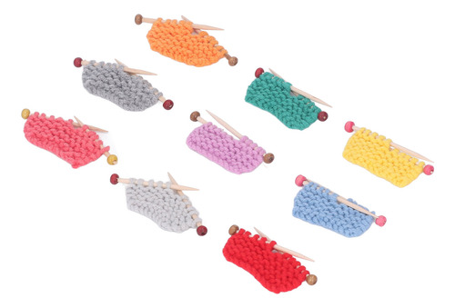 Kit De Suéteres Para Tejer Con Hilo De Lana Dollhouse, 9 Pie