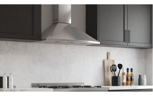 Extractor purificador de cocina TST Lanin ac. inox. de pared 900mm x 295mm x 510mm acero inoxidable 220V