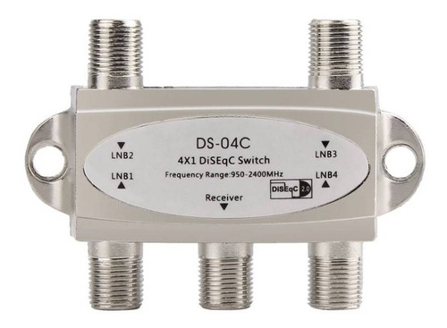 4x1 Diseqc 4 De Banda Ancha Switch Ds-04c 4 Lnb Pack X 3