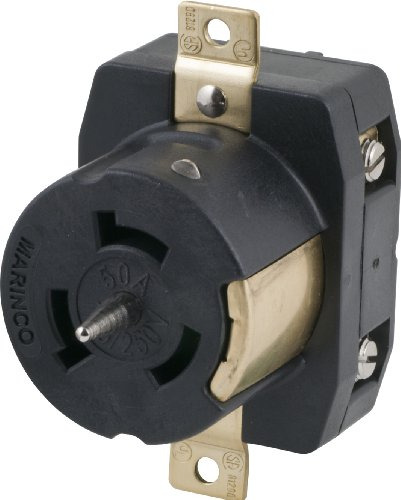 Marinch Cs6369 50 Amp 125 Volt 250 Volt Receptacle