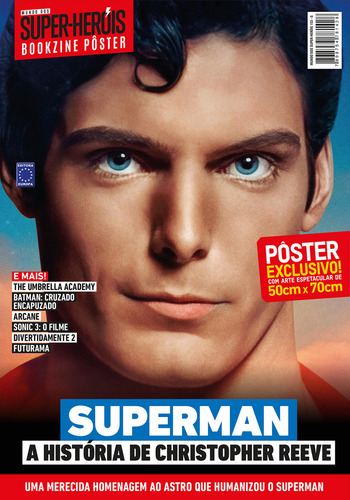 Superpôster Mundo Dos Super-heróis - Superman: Christopher, De Editora Europa., Vol. 1. Editorial Europa, Capa Mole, Edição 2024-09-26 00:00:00 Em Português