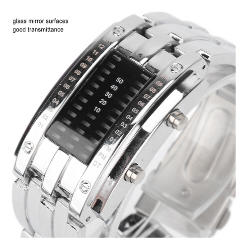 Reloj Electrónico Led Único Con Pantalla De Modo De Tiempo B