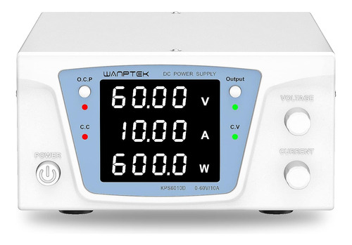 Fuente De Alimentación Dc Variable 60v 10a 600w, Fuente De A