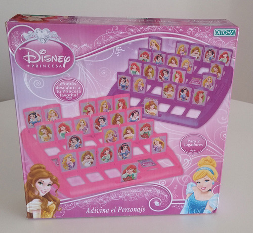 Juego De Memoria Adivina El Personaje Disney Princesas Ditoy