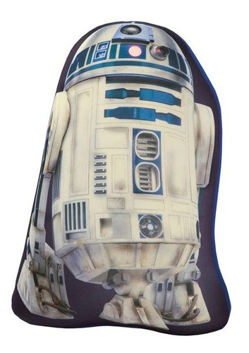 Cojin Star Wars R2d2 Beige Estandar Poliester Lycra Concord