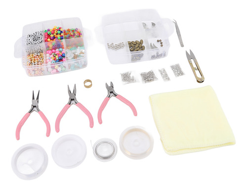 Kit Para Hacer Joyas De 3 Capas, Joyas Con Abalorios