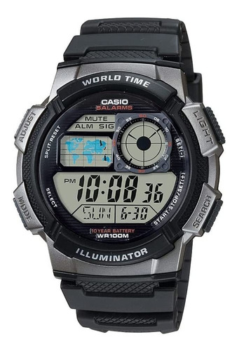 Reloj Casio Illuminator Gris 