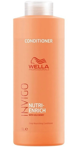 Acondicionador Para Cabello Seco Wella Nutri Enrich 1000ml