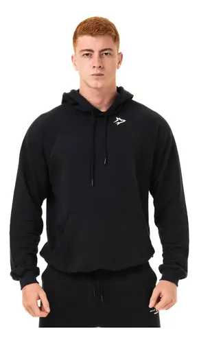 Casaco Moletom Preto New Lupus Inverno Alpha M Preto Liso