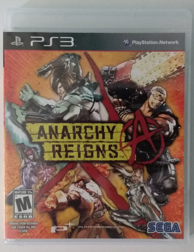 Anarchy Reigns - Ps3 (Usado)