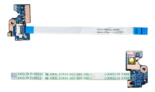 Boton Power Encendido Hp 15-bs026la 15-bw014la 15-bs 15-bw
