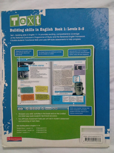 Text Building Skills In English 1 - Heinemann (Usado)