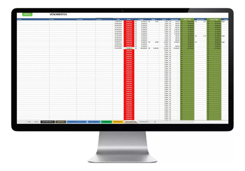 Controle De Aluguéis + 8 Mil Planilhas Excel + Bônus