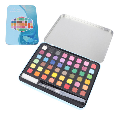 Juego De Pintura De Acuarela Para Adultos, 48 Colores, Solub