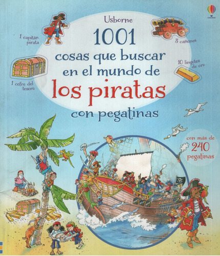 1001 Cosas Que Buscar En El Mundo De Los Piratas Con Pegatin