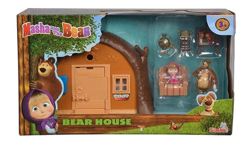 Casa Oso Masha Y El Oso Playset Tapimovil 