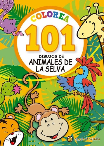 Colorea 101 Dibujos De Animales De La Selva - 7 2022