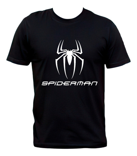 Remera Spiderman Logo Hombre Araña Marvel Comics