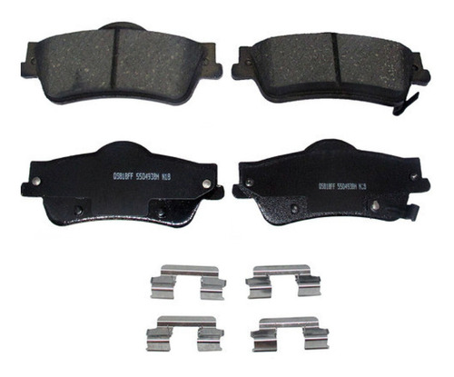 Kit De Balatas Ceramicas Tra Wagner Pontiac G8 V 8 6.2l 09