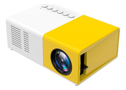 Mini proyector AV USB portátil Full HD de 600 lúmenes Yg300