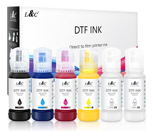 Tinta L&c Dtf Para Epson Et 8550, Recambio De Tinta De Trans