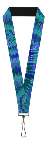 Buckle-down Lanyard  1.0   tie Dye Verde Azul Purpura