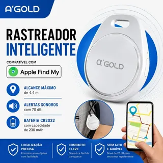 Tag De Rastreamento Localizador Smarttag Rastreador Branco Branco