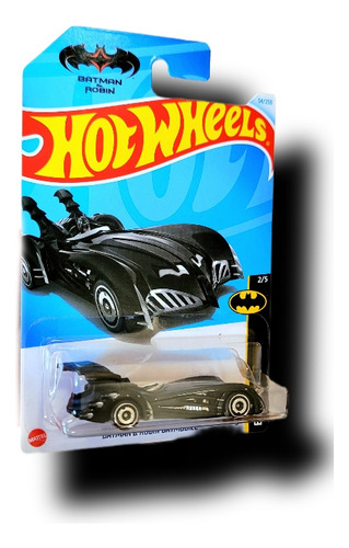 Hotwheels Batman Y Robin Batmobile Hot Wheels Mattel 