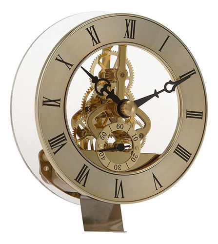 Mecanismo De Reloj De Engranajes Vintage, Juego De Oro