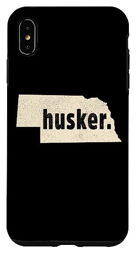 Funda Para iPhone XS Max Nebraska State Nickname  Husker -02