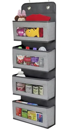 Organizador 4 Prateleira Guarda Roupa Porta Objeto Pendurar